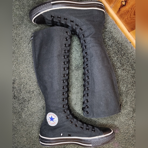 RARE Vintage Converse All Star XXHI Knee High Women 7.5 - Picture 9 of 12